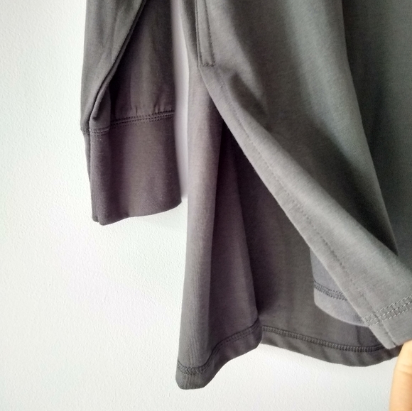 NEW State of Mine "Pumpkin Spice Everything" Long Sleeve T-Shirt Grey Small - Picture 6 of 7